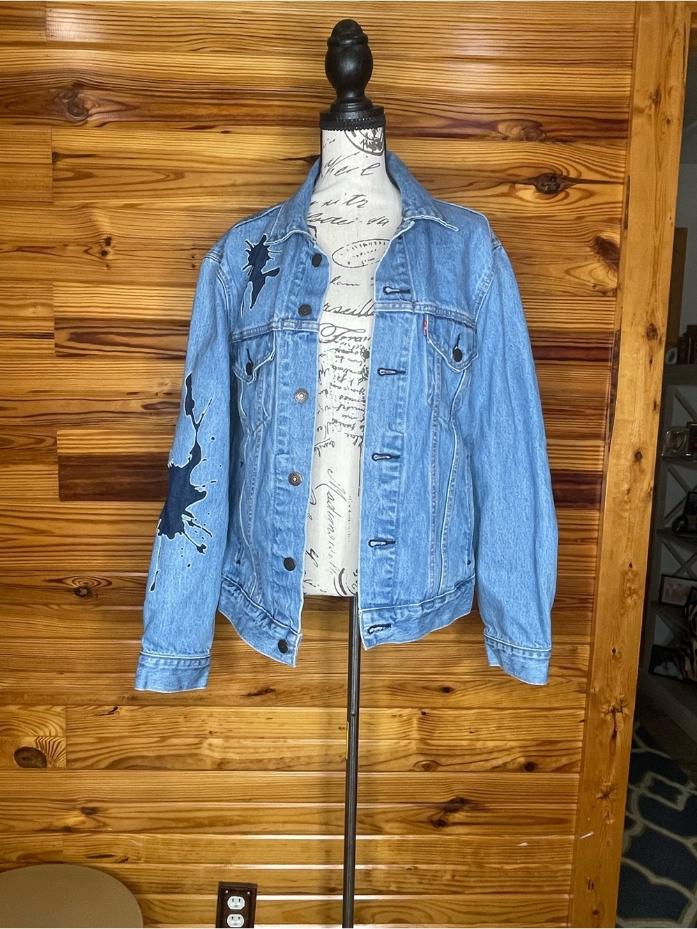 Levi’s Premium Ink Blot Vintage fit Jean jacket